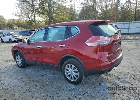 2015 Nissan Rogue S from USA, damaged, VIN KNMAT2MT5FP583564